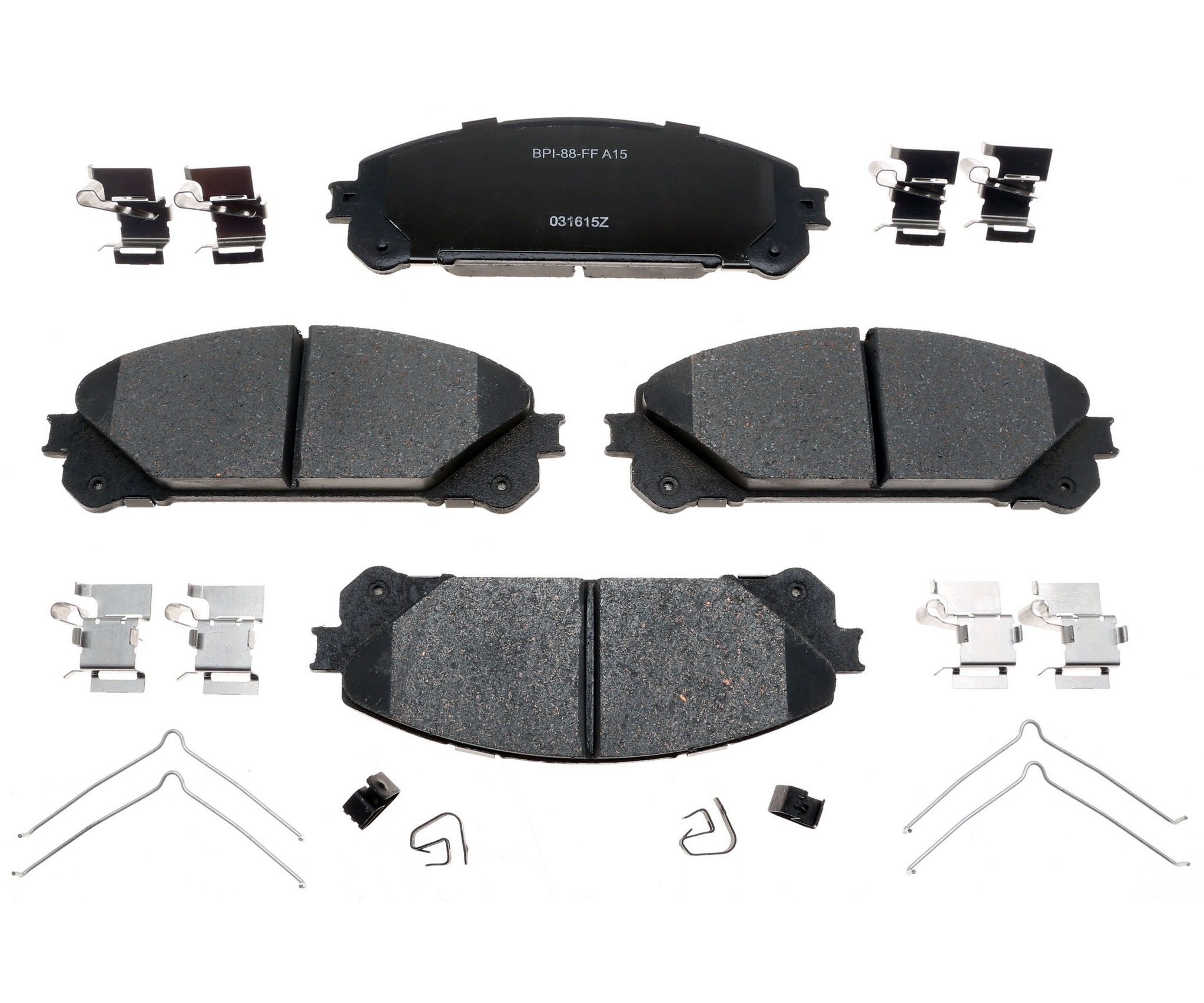 2024, 2023, 2022 Lexus NX250 Disc Brake Pad Set