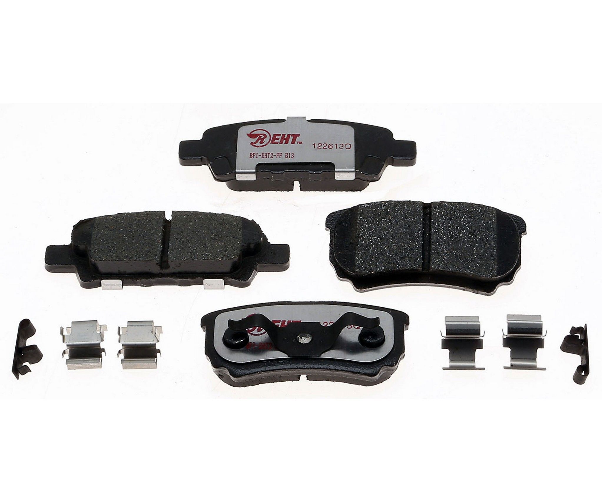 2017, 2016, 2015, 2014, 2013, 2012, 2011, 2010, 2009, 2008, 2007 Jeep Compass Disc Brake Pad Set