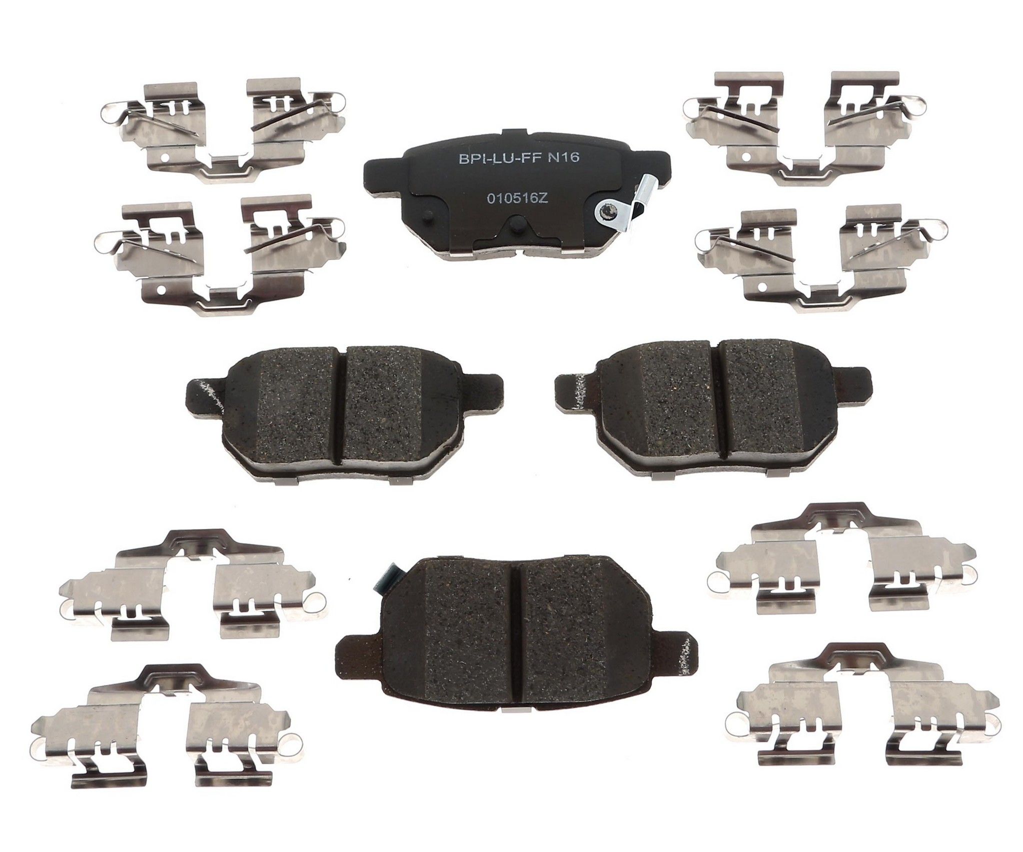 2013, 2012, 2011, 2010 Toyota Prius Disc Brake Pad Set