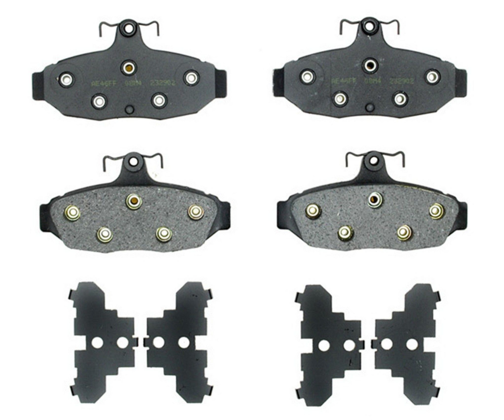 1992, 1991, 1990, 1989 Mercury Sable Disc Brake Pad Set