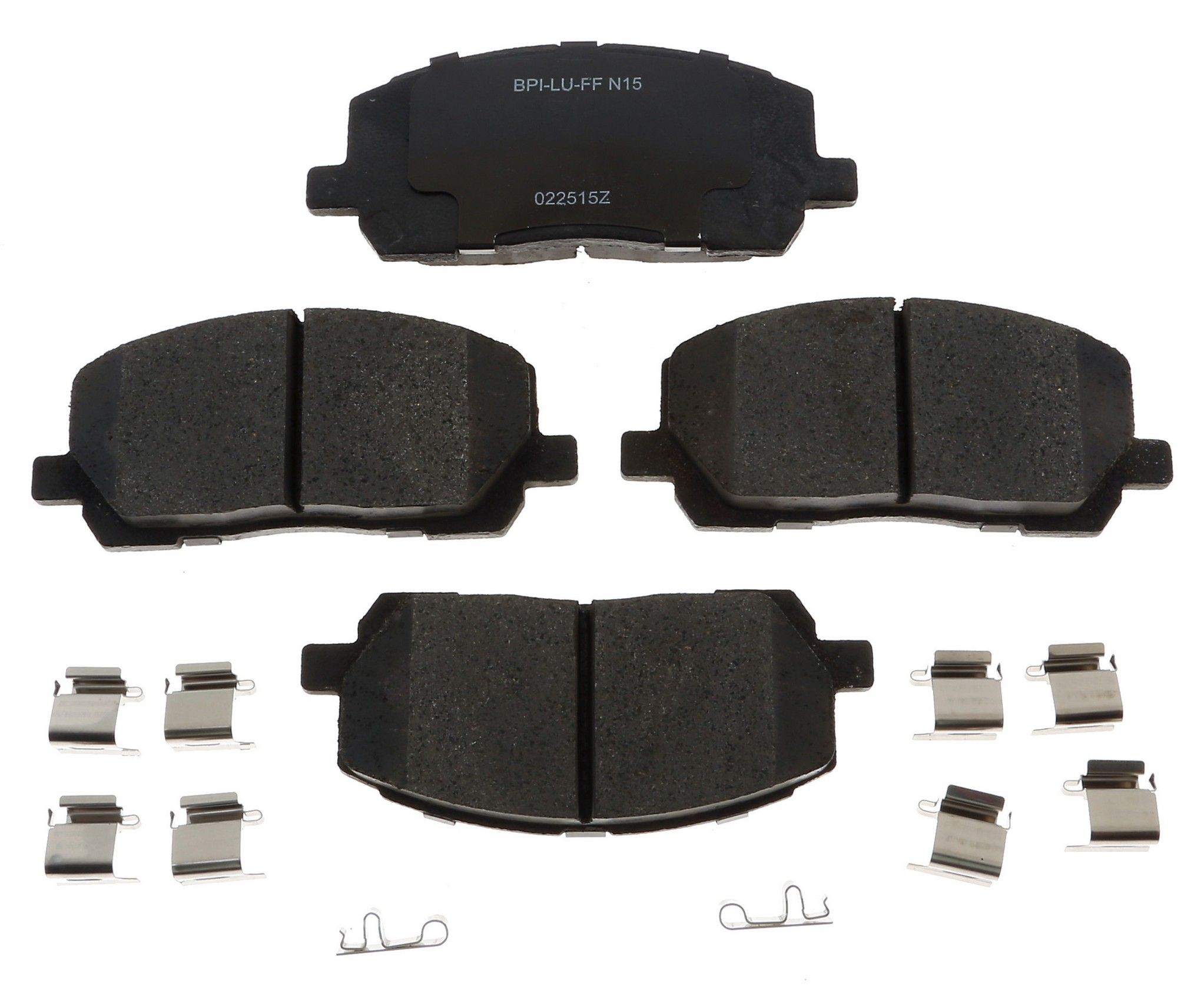 2007, 2006, 2005, 2004, 2003, 2002, 2001 Toyota Highlander Disc Brake Pad Set