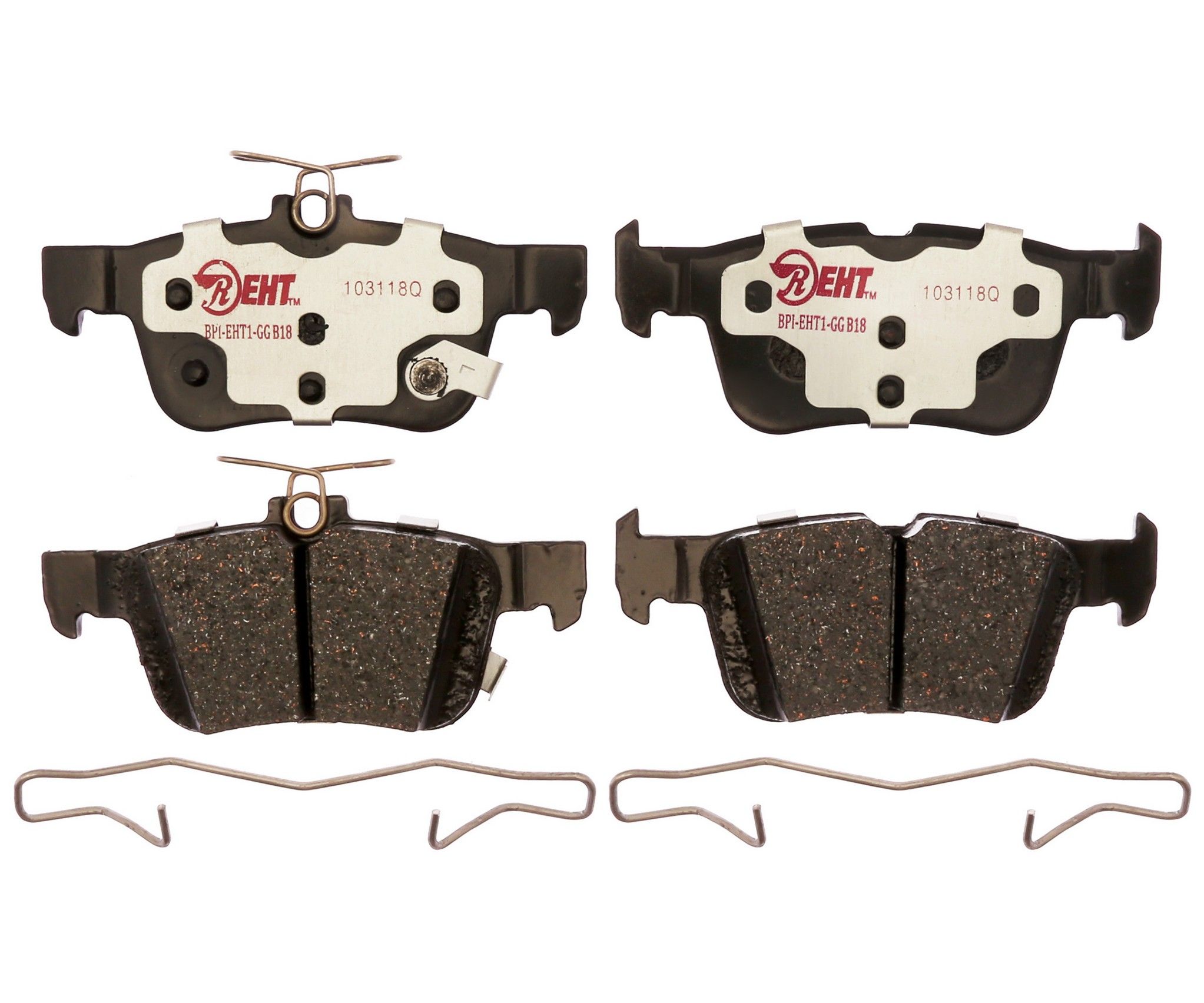 2024, 2023, 2022, 2021, 2020, 2019, 2018, 2017, 2016, 2015 Ford Edge Disc Brake Pad Set