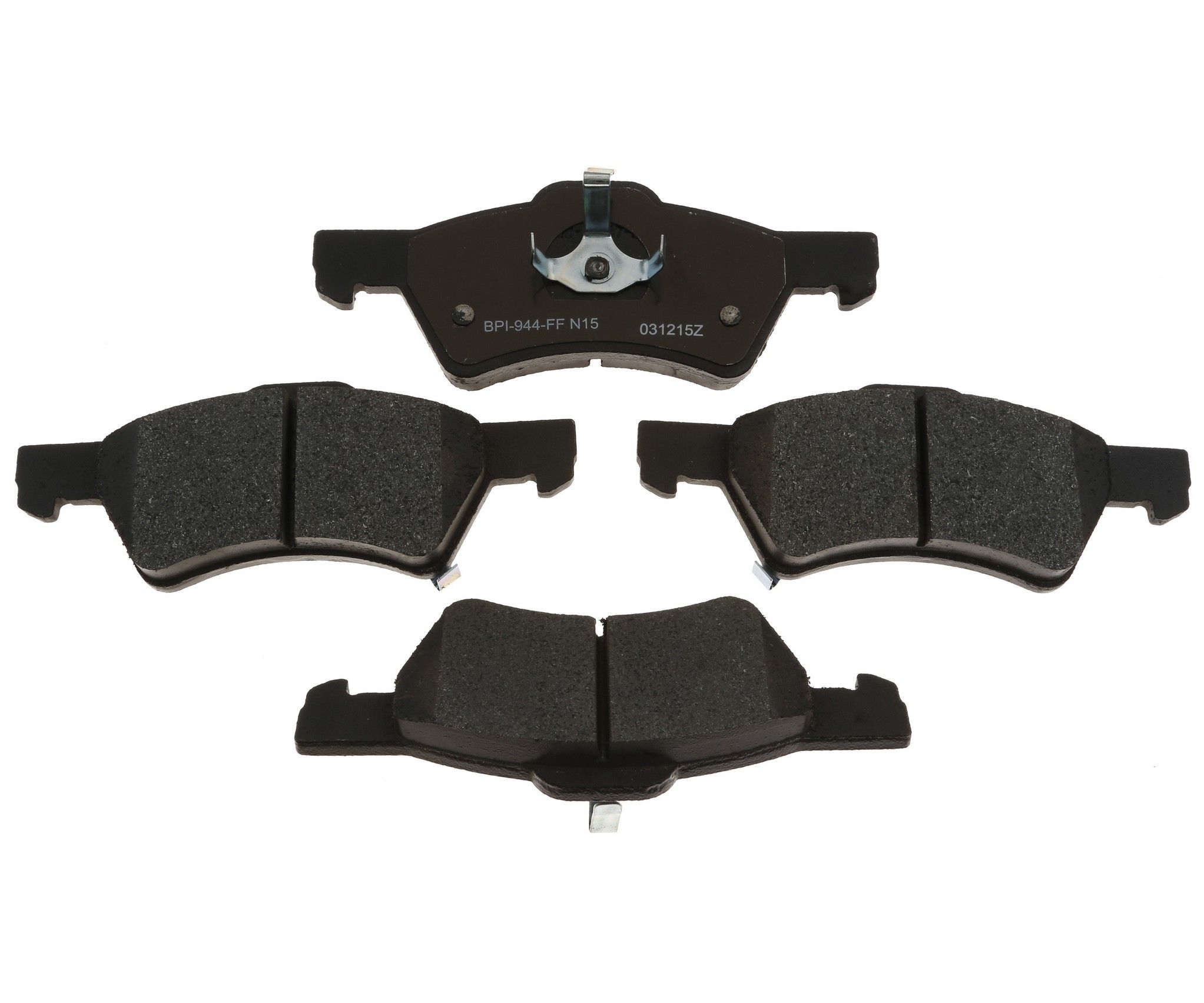 2007, 2006, 2005, 2004, 2003, 2002, 2001 Dodge Caravan & Country Disc Brake Pad Set