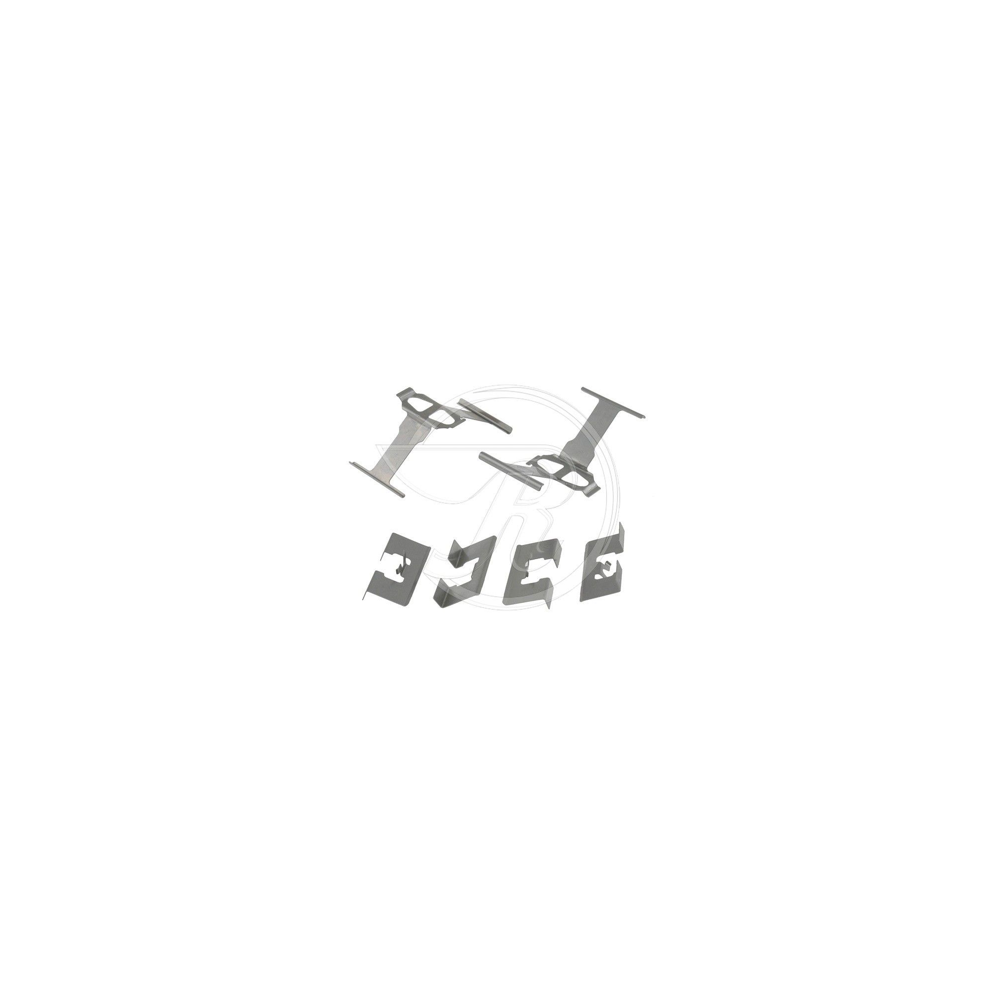 2001, 2000, 1999, 1998, 1997, 1996, 1995, 1994, 1993, 1992, 1991, 1990 Acura Integra Disc Brake Hardware Kit