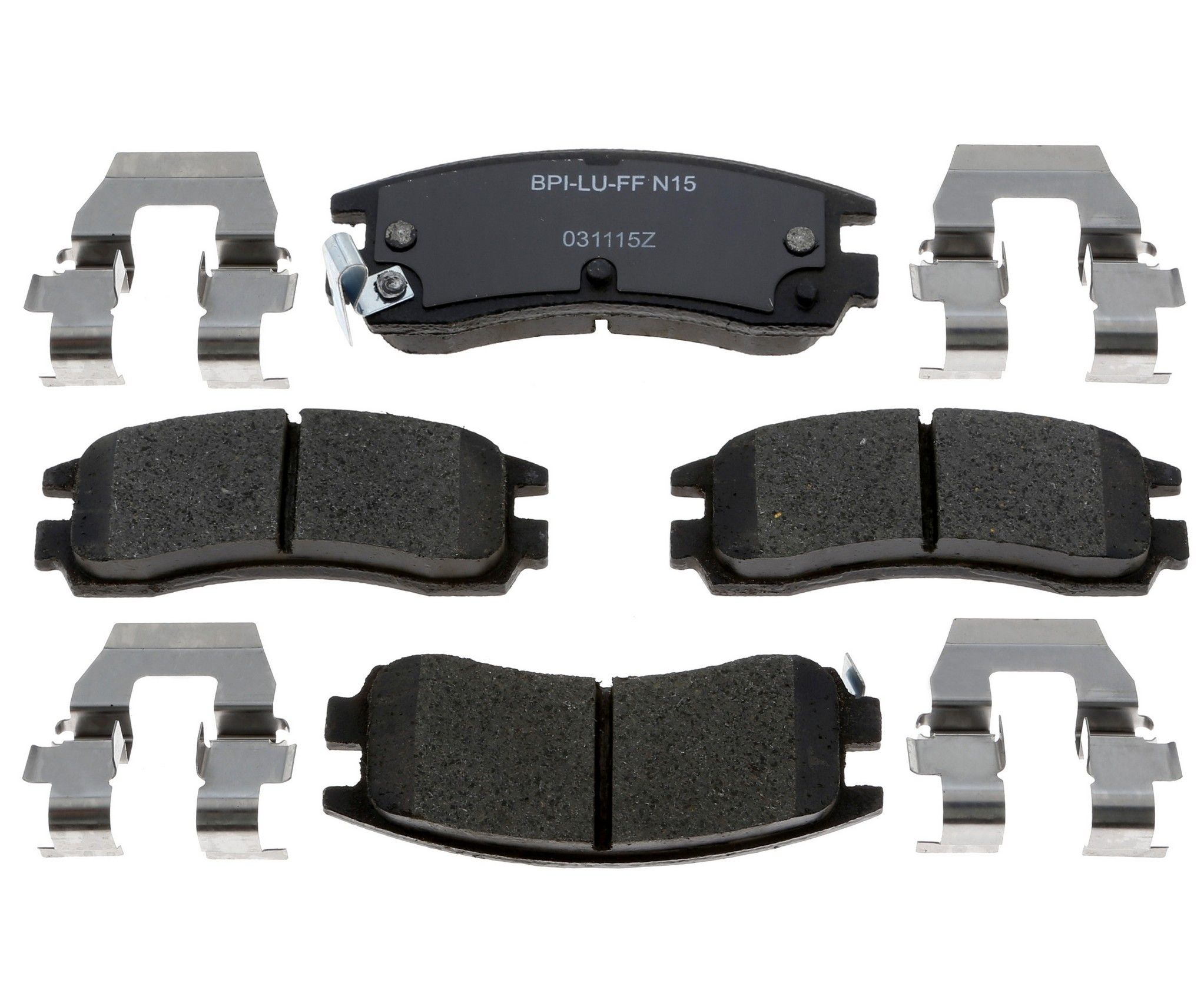 2002, 2001, 2000, 1999, 1998, 1997, 1996, 1995, 1994, 1993, 1992, 1991 Saturn SL1 Disc Brake Pad Set