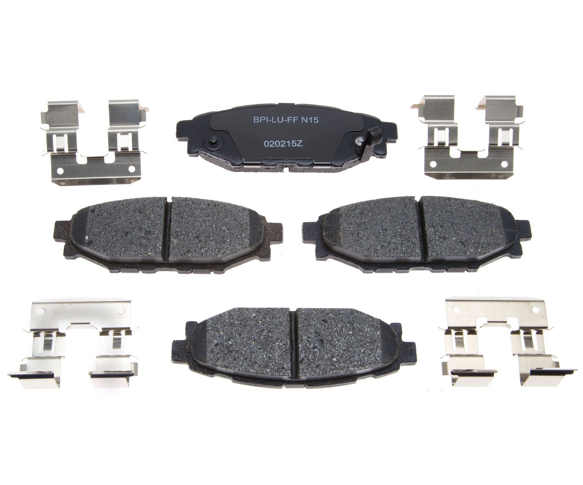 2014, 2013, 2012, 2011, 2010, 2009, 2008, 2007, 2006, 2005 Subaru Outback Disc Brake Pad Set