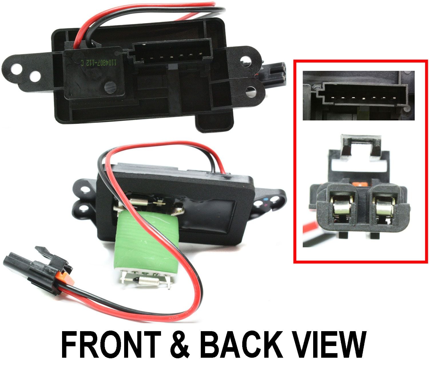 2002-2009 Buick Rainier Blower Motor Resistor Replacement