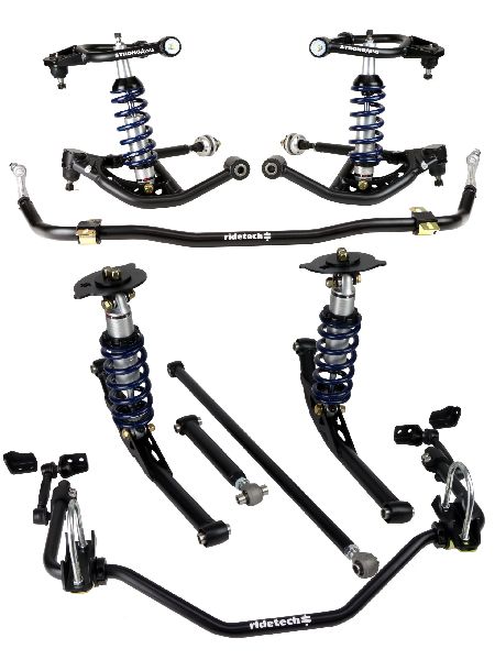 1967-1970 Chevrolet Bel Air Suspension Lowering Kit (Ridetech)