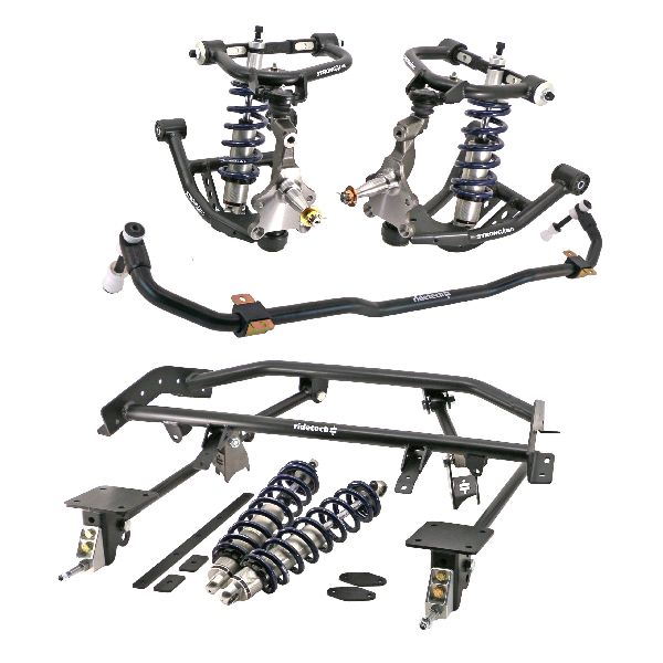 1967-1969 Pontiac Firebird Suspension Lowering Kit (Ridetech)