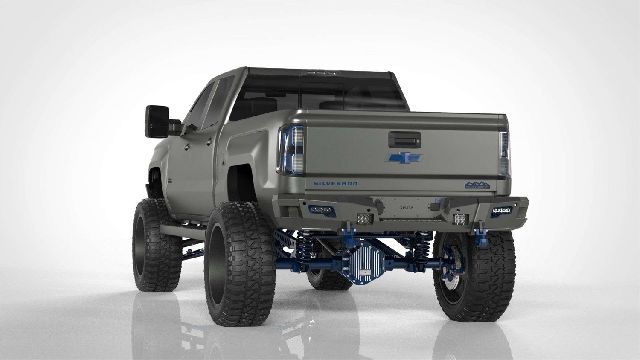 2015-2019 GMC Sierra 2500 HD Bumper - Rear (Road Armor)