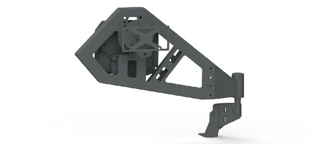 2021-2023 Ford Bronco Spare Tire Carrier (Road Armor)