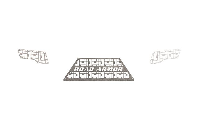 2017-2019 Ford F-550 Super Duty Bumper - Rear (Road Armor)