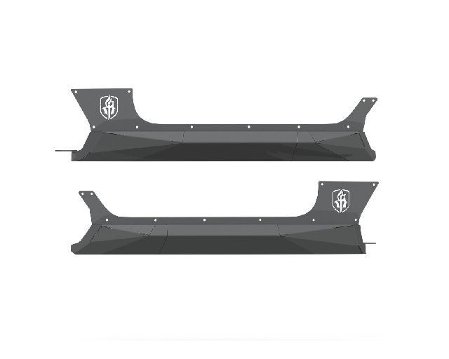2018-2023 Jeep Wrangler Rocker Panel Guard (Road Armor)