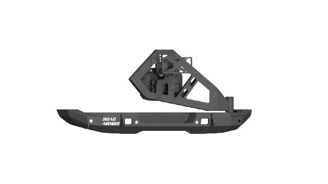 2018-2023 Jeep Wrangler Bumper - Rear (Road Armor)