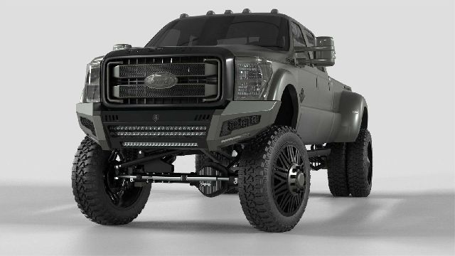 2011-2016 Ford F-550 Super Duty Bumper - Front (Road Armor)