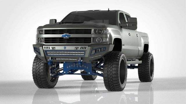 2015-2019 Chevrolet Silverado 3500 HD Bumper - Front (Road Armor)