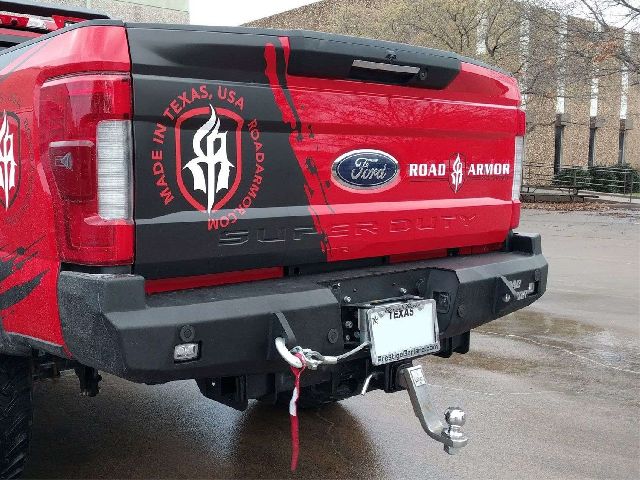 2017-2020 Ford F-550 Super Duty Bumper - Rear (Road Armor)