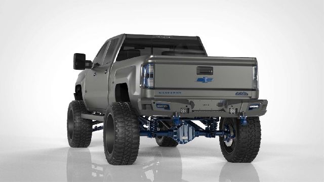 2015-2019 GMC Sierra 2500 HD Bumper - Rear (Road Armor)