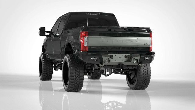 2017-2019 Ford F-550 Super Duty Bumper - Rear (Road Armor)