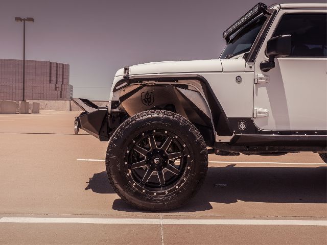 2007-2018 Jeep Wrangler Rocker Panel Guard (Road Armor)