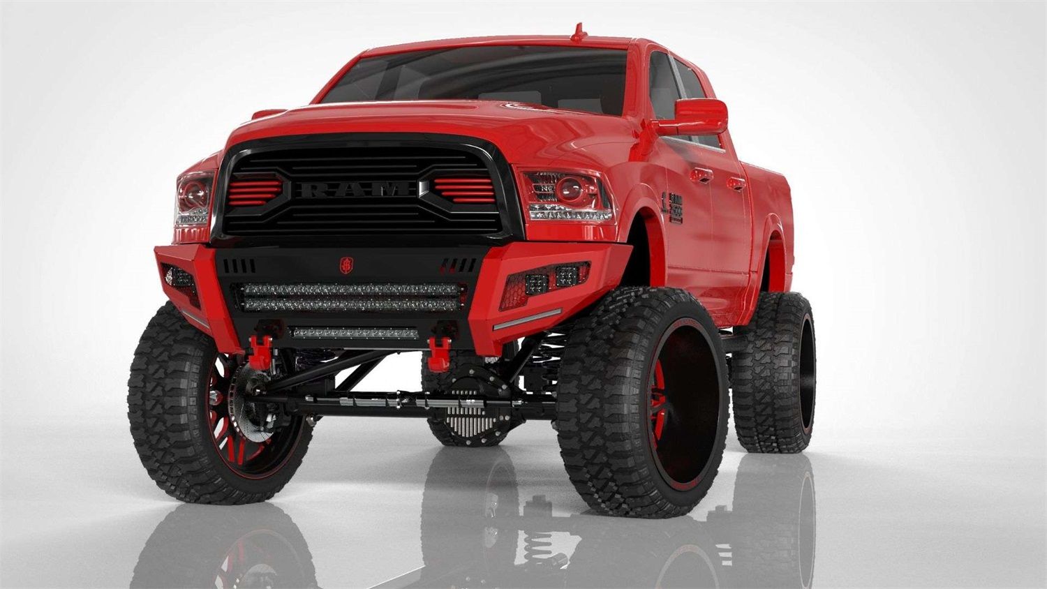 2018, 2017, 2016 Ram 3500 Bumper