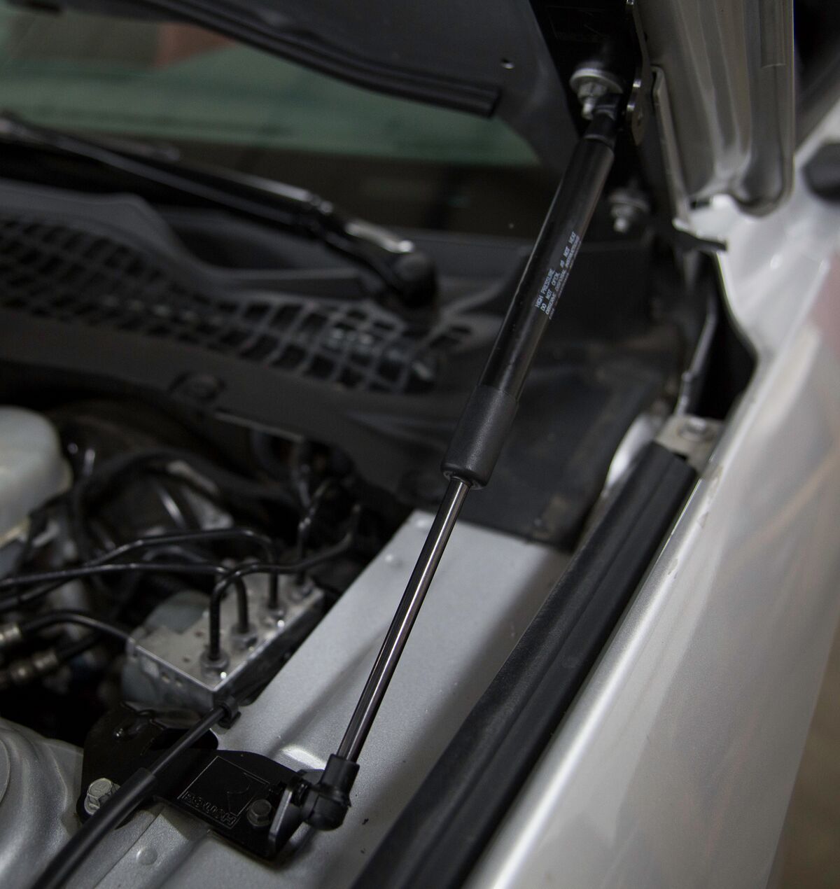 2023, 2022, 2021, 2020, 2019, 2018, 2017, 2016, 2015 Ford Mustang Hood Lift Support Assembly