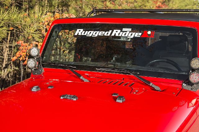 1997-2017 Jeep Wrangler Hood Appearance Set (Rugged Ridge)
