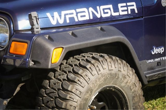 1997-2006 Jeep Wrangler Fender Flare - Front and Rear (Rugged Ridge)
