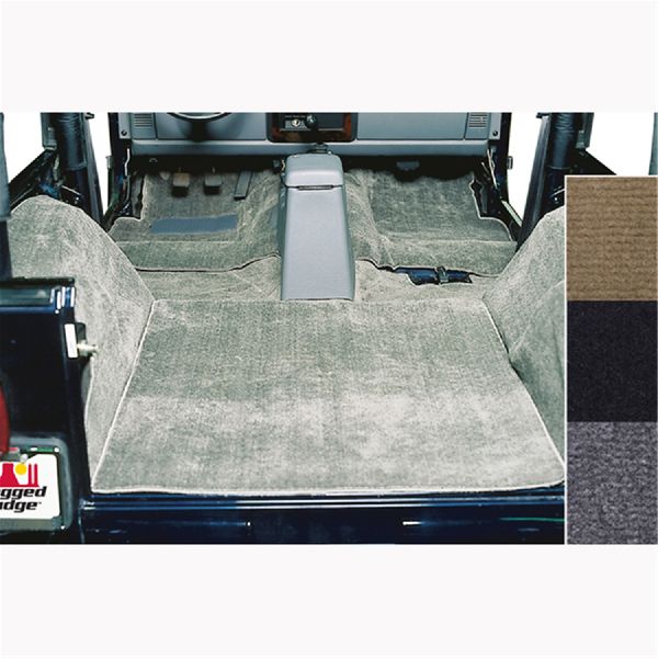 1987-1995 Jeep Wrangler Floor Carpet - Front and Rear (Rugged Ridge)