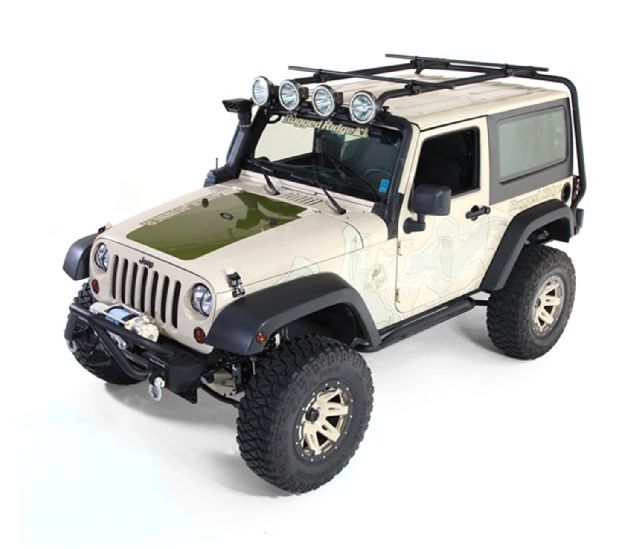 2007-2017 Jeep Wrangler Roof Rack (Rugged Ridge)