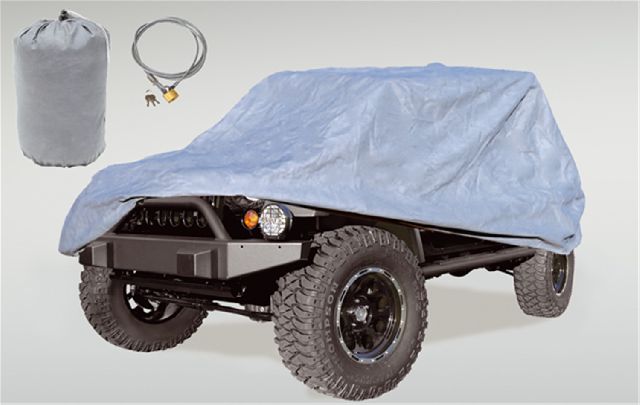 2004-2017 Jeep Wrangler Car Cover (Rugged Ridge)