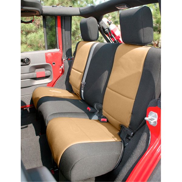2007-2017 Jeep Wrangler Seat Cover - Rear (Rugged Ridge)