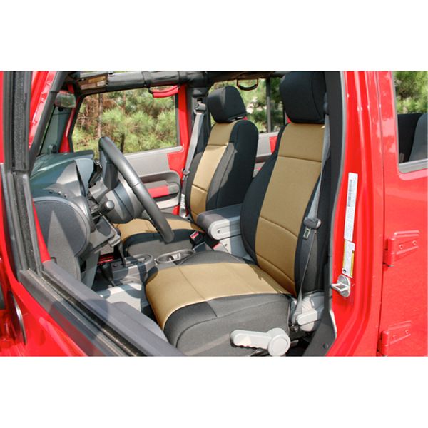 2011-2017 Jeep Wrangler Seat Cover - Front (Rugged Ridge)