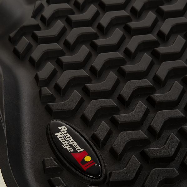 2018-2023 Jeep Wrangler Floor Mat Set - Rear (Rugged Ridge)