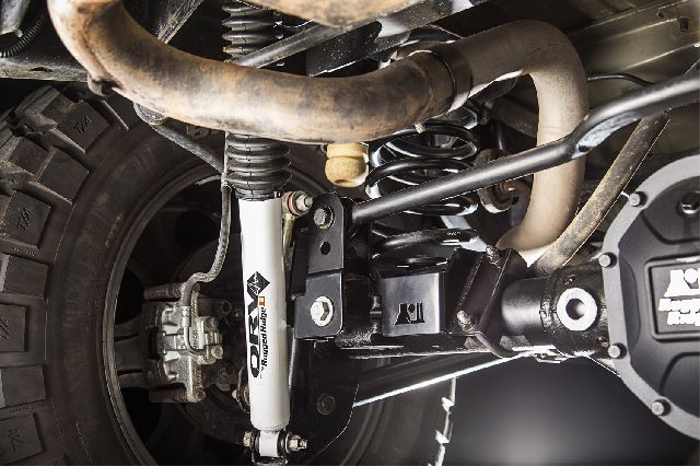 2007-2017 Jeep Wrangler Suspension Track Bar Bracket - Rear (Rugged Ridge)