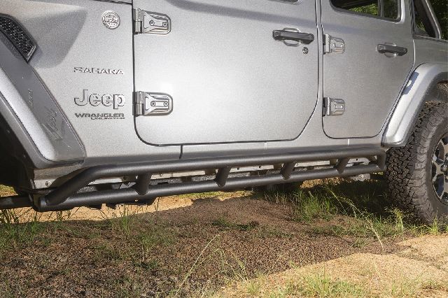 2018-2024 Jeep Wrangler Rocker Panel Guard (Rugged Ridge)