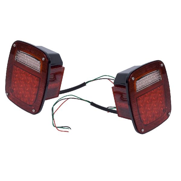 1976-1986 Jeep CJ7 Tail Light Set (Rugged Ridge)