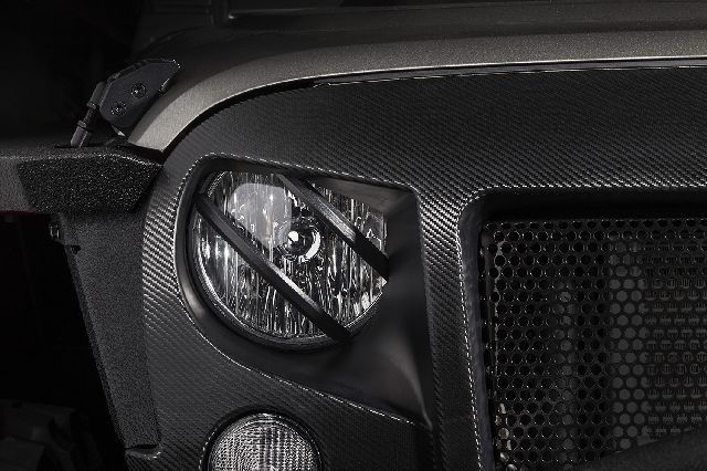 2007-2017 Jeep Wrangler Headlight Guard (Rugged Ridge)