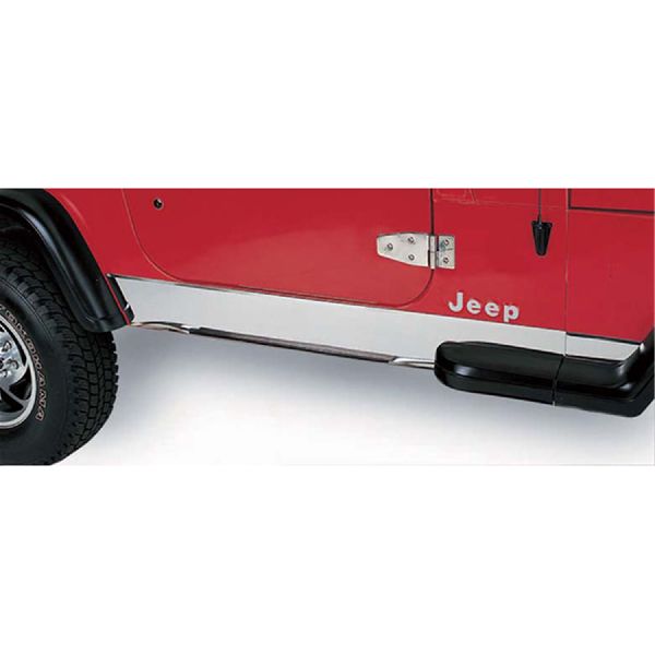 1997-2006 Jeep Wrangler Rocker Panel Guard (Rugged Ridge)