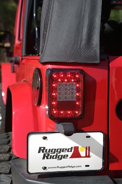 2007-2017 Jeep Wrangler Tail Light Set (Rugged Ridge)