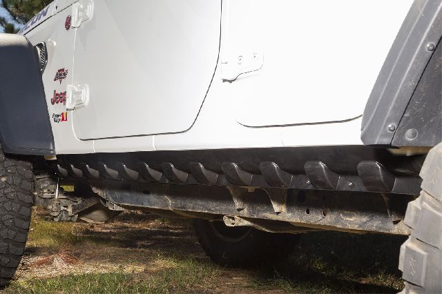2018-2024 Jeep Wrangler Rocker Panel Guard (Rugged Ridge)