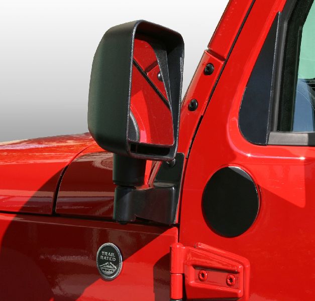 2007-2017 Jeep Wrangler Door Mirror Bracket Cover (Rugged Ridge)