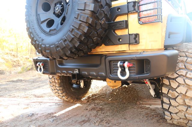 2007-2017 Jeep Wrangler Bumper - Rear (Rugged Ridge)