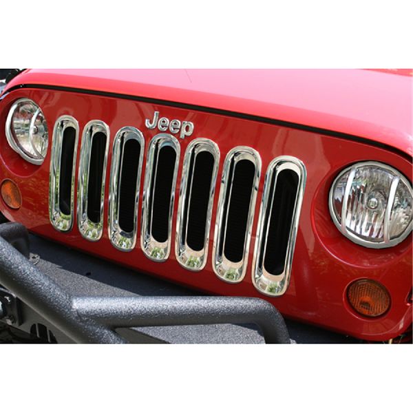 2007-2017 Jeep Wrangler Grille (Rugged Ridge)