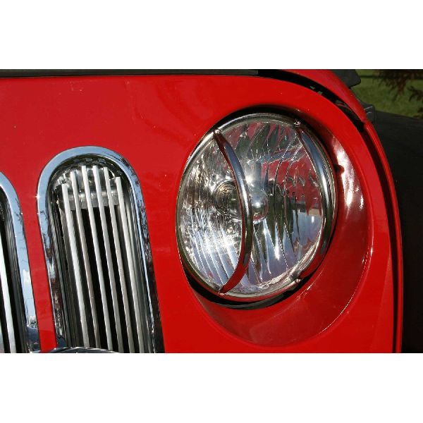 2007-2017 Jeep Wrangler Headlight Guard (Rugged Ridge)