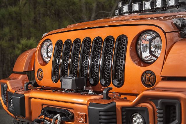 2007-2017 Jeep Wrangler Grille (Rugged Ridge)