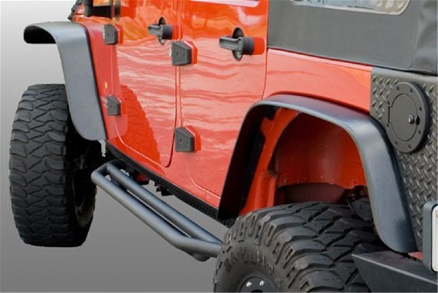 2007-2017 Jeep Wrangler Fender Flare - Front and Rear (Rugged Ridge)