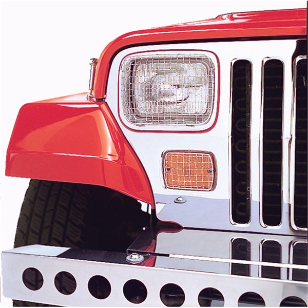 1987-1995 Jeep Wrangler Headlight Guard (Rugged Ridge)