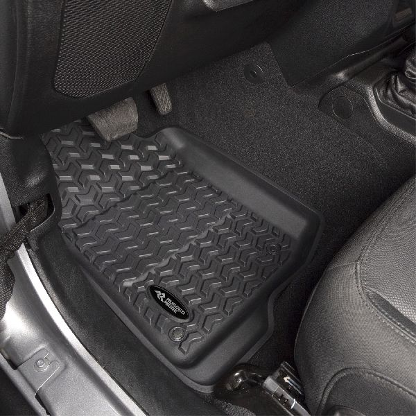 2020-2023 Jeep Gladiator Floor Mat Set - Front and Rear (Rugged Ridge)