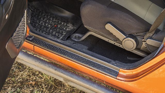 2007-2017 Jeep Wrangler Door Sill Plate - Front (Rugged Ridge)